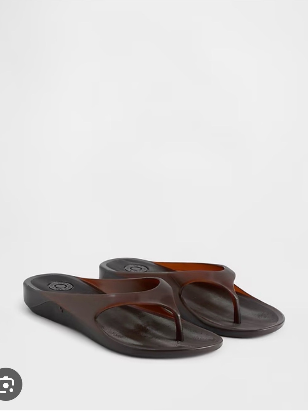 Gap brown jelly sandals